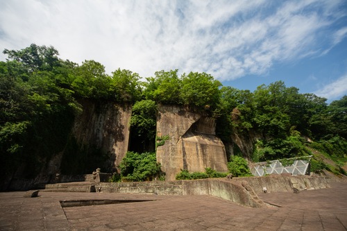 三才谷の大岩