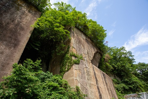 三才谷の大岩